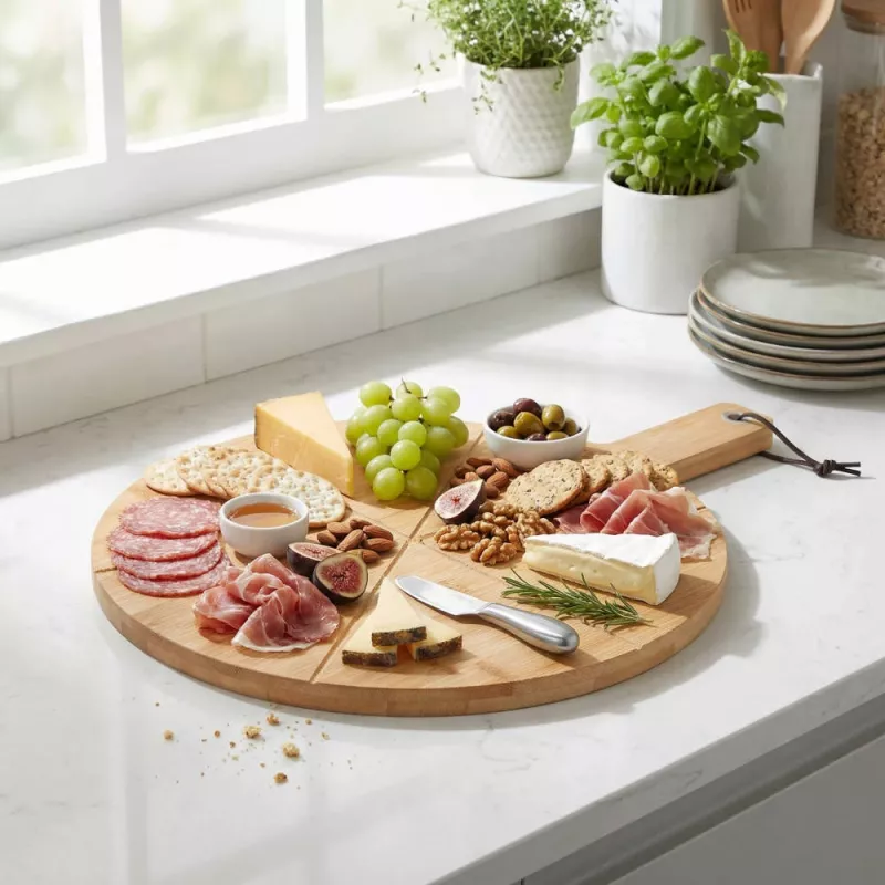 Salter BW14821 Toronto Set de tabla para pizza de 12 pulgadas con cortador
