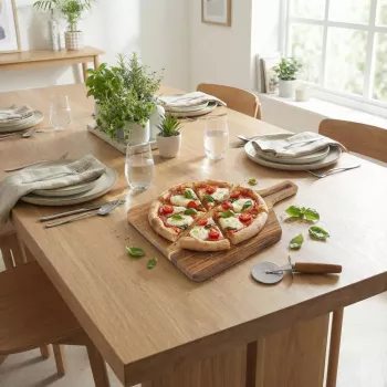 Salter BW14825 Toronto Set de tabla para pizza de 12 pulgadas con cortador
