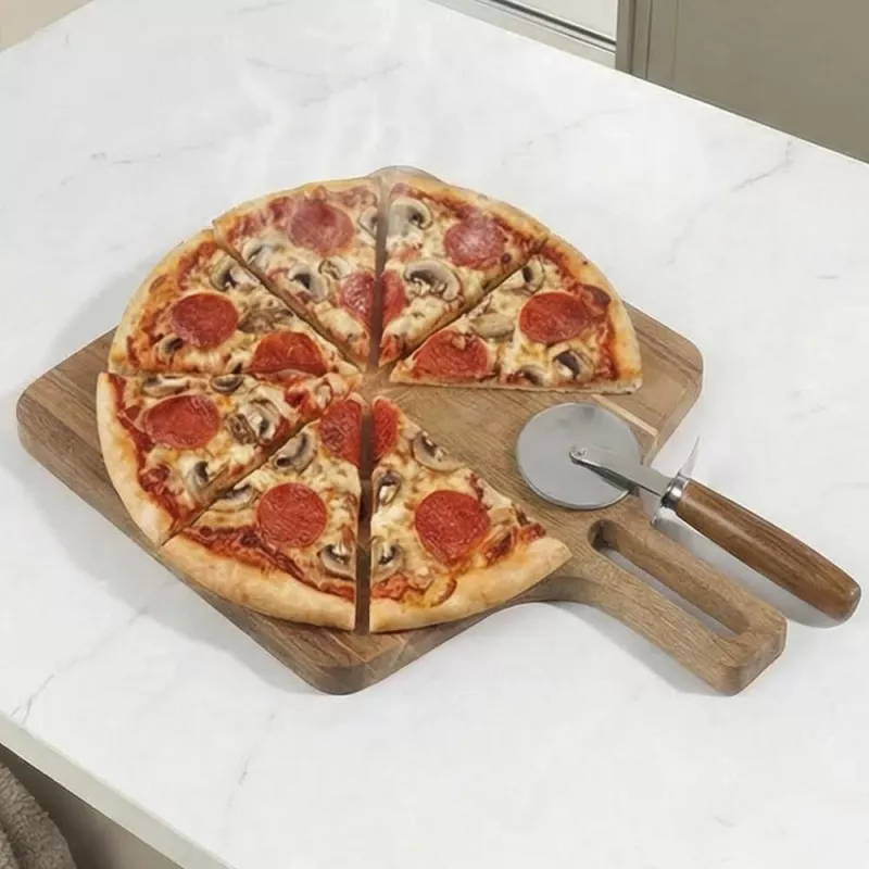 Salter BW14825 Toronto set de tabla para pizza de 12 pulgadas y cortador