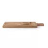 Salter BW14826 Toronto Set de tabla para queso, madera de acacia, 3 cuchillos