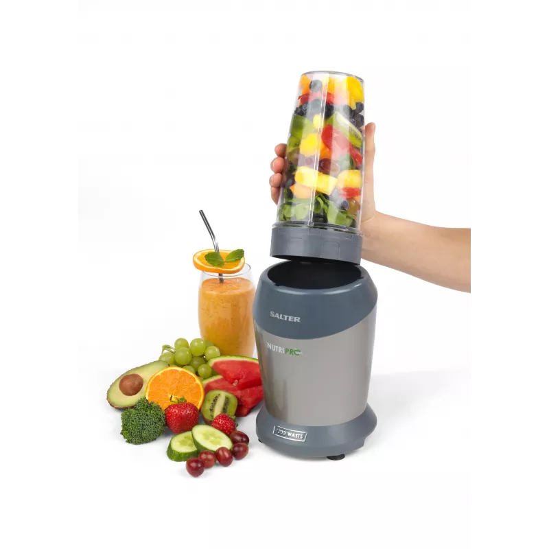 Salter EK2002V4SILVERFVDE NutriPro batidora de vaso 1000W