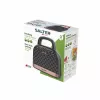 Salter EK3677FVDE sandwichera de bolso - 750W, 2 rebanadas, negro/plata