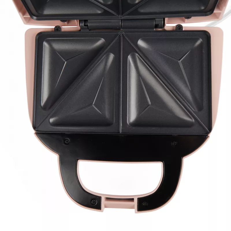 Salter EK3677FVDE sandwichera de bolso - 750W, 2 rebanadas, negro/plata