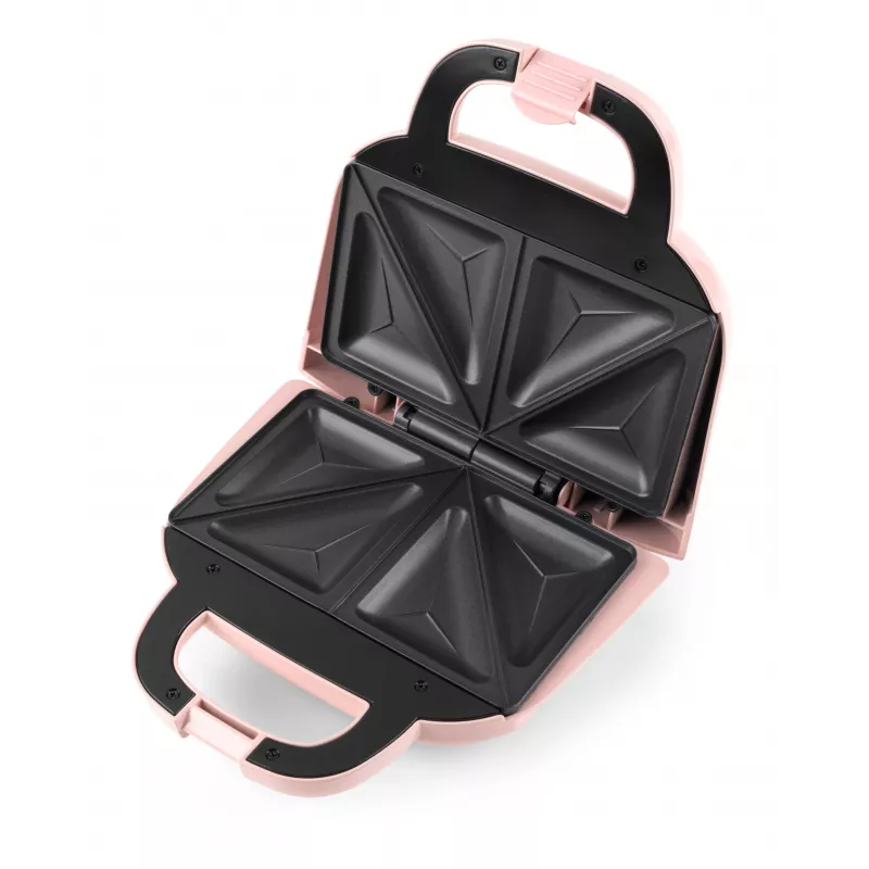 Salter EK3677FVDE sandwichera de bolso - 750W, 2 rebanadas, negro/plata