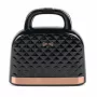 Salter EK3677FVDE sandwichera de bolso - 750W, 2 rebanadas, negro/plata