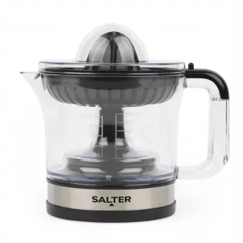 Salter EK5025FVDE exprimidor eléctrico, 60 W, 1,2 L, negro/plata