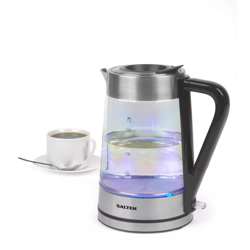 Salter EK5078IRFVDE hervidor de cristal iridiscente 1,7L 3000W