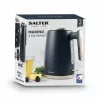 Salter EK5561BGRYFVDE hervidor de agua rápida Marino - 1,7 l, 3000 W, acero inoxidable, gris