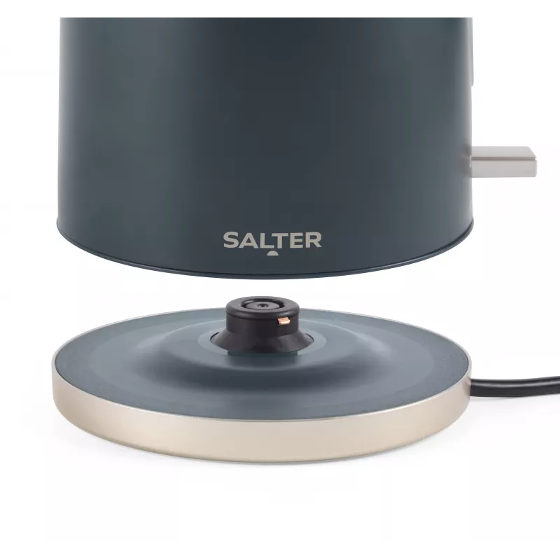 Salter EK5561BGRYFVDE hervidor de agua rápida Marino - 1,7 l, 3000 W, acero inoxidable, gris