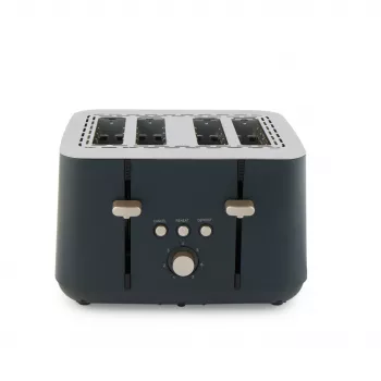 Salter EK5565BGRYFVDE tostadora Marino de 4 rebanadas - gris acero inoxidable