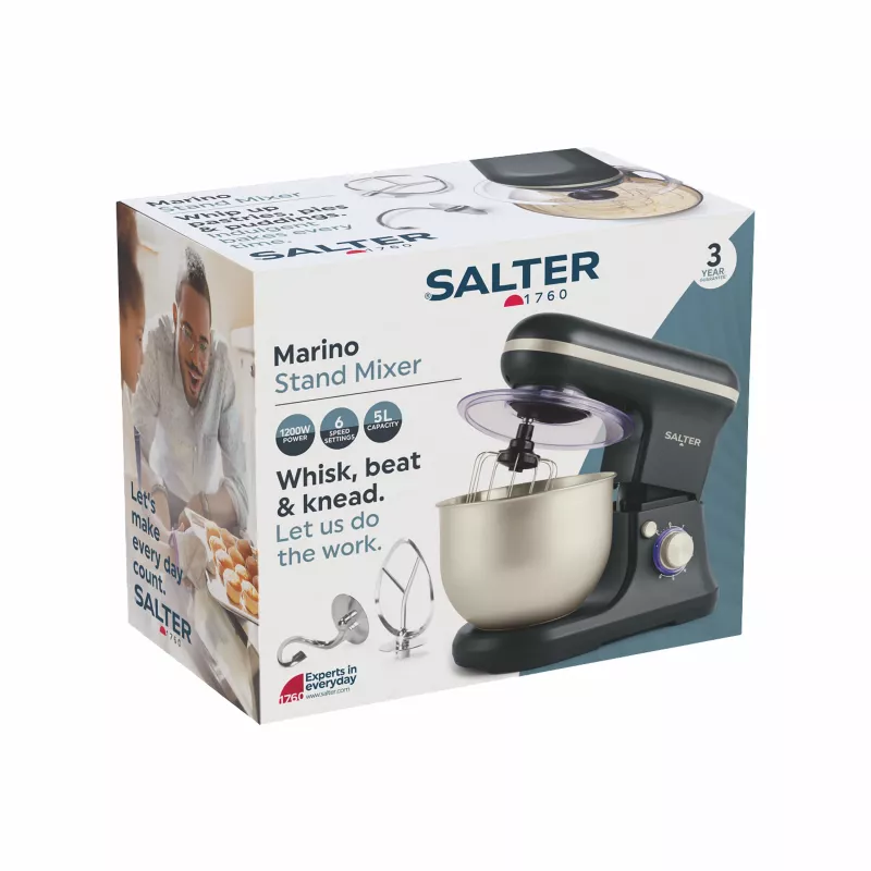 Salter EK5620BGRYFVDE batidora de vaso Marino 1000W 5L gris