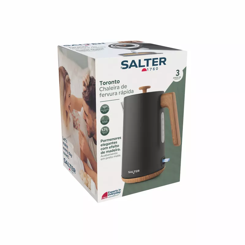 Salter EK5822BLKVDE Toronto hervidor de ebullición rápida negro