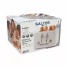 Salter EK5823OBVDE tostadora Pebble de 4 rebanadas - negro obsidiana
