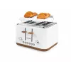 Salter EK5823WHTVDE Toronto tostadora de 4 rebanadas