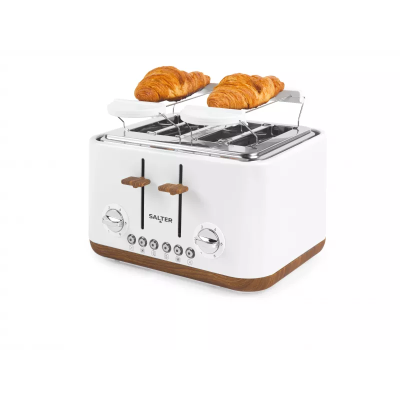 Salter EK5823WHTVDE Toronto tostadora de 4 rebanadas