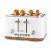 Salter EK5823WHTVDE Toronto tostadora de 4 rebanadas