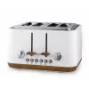 Salter EK5823WHTVDE Toronto tostadora de 4 rebanadas