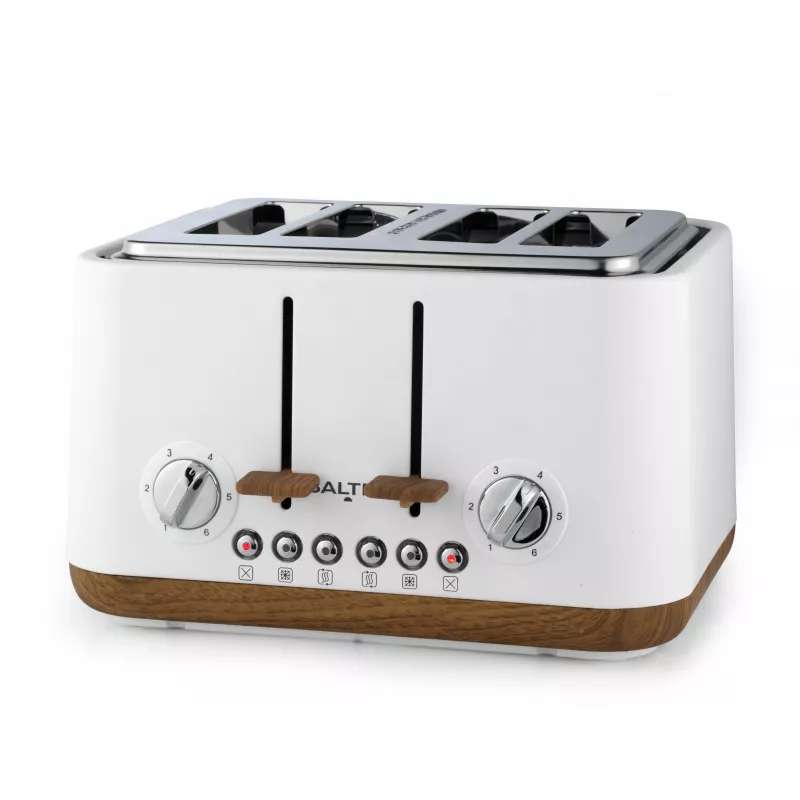 Salter EK5823WHTVDE Toronto tostadora de 4 rebanadas