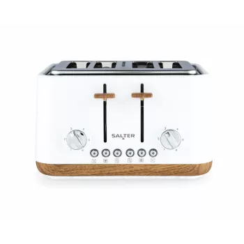 Salter EK5823WHTVDE Toronto tostadora de 4 rebanadas