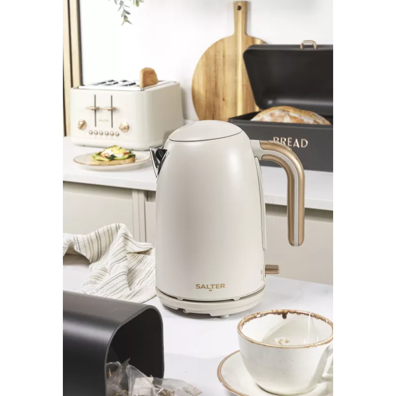 Salter EK6085OBVDE hervidor de agua rápida Pebble 1,7L 3000W negro obsidiana