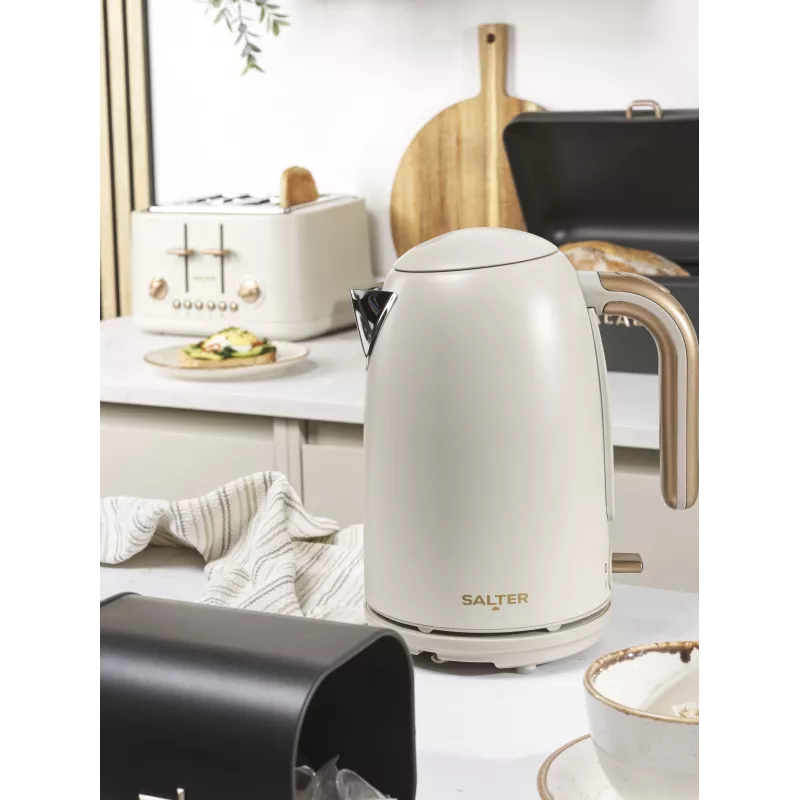 Salter EK6085OBVDE hervidor de agua rápida Pebble 1,7L 3000W negro obsidiana