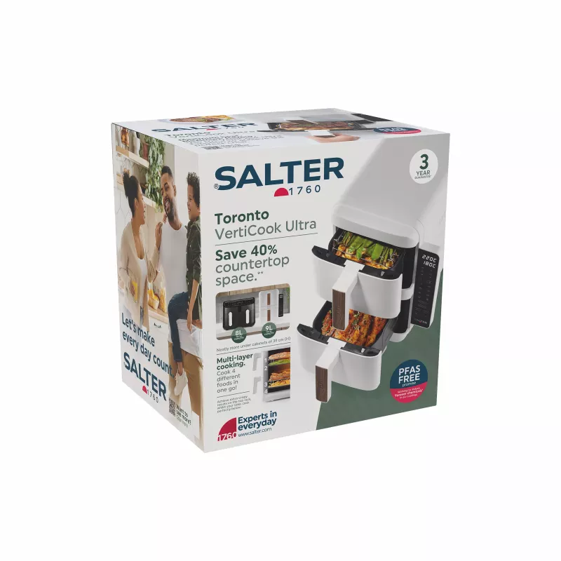 Salter EK6642VDE VertiCook Ultra freidora de aire