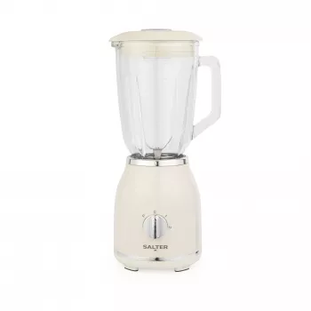 Salter EK6687CRMVDE Retro batidora de vaso de cristal