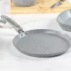 Salter Marblestone sartén para tortitas de 25cm – ultra antiadherente, apta para inducción, gris