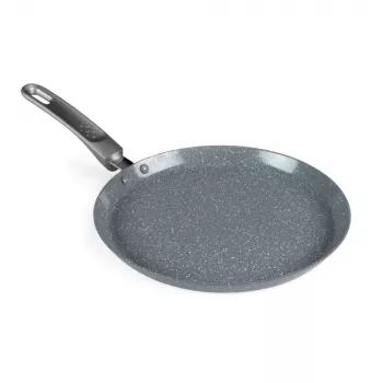 Salter Marblestone sartén para tortitas 25cm - antiadherente ultra, compatible con inducción, gris