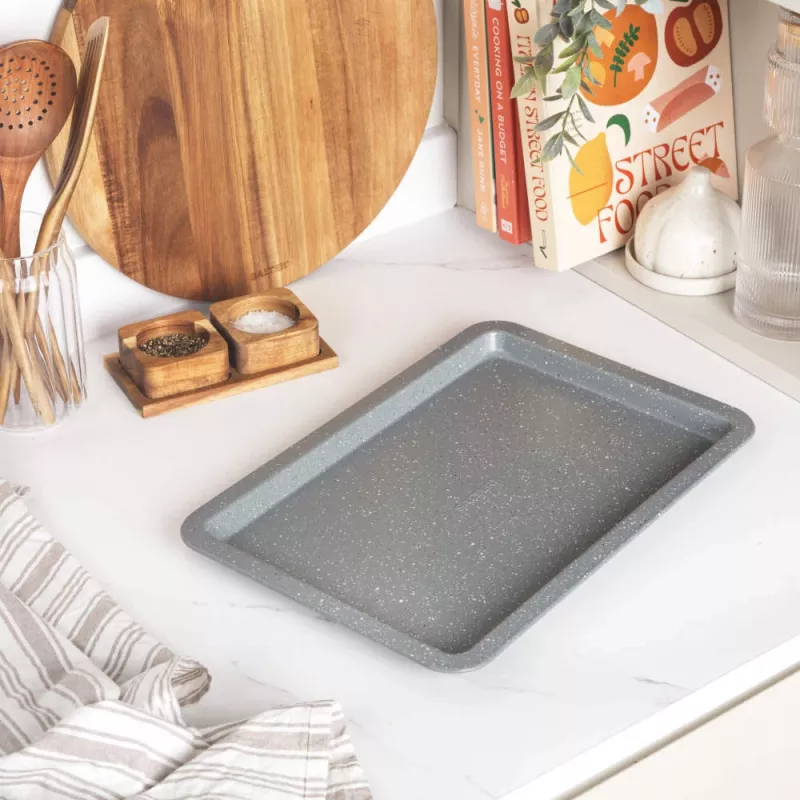 Salter BW02775GEU7 Marblestone bandeja de horno 37cm
