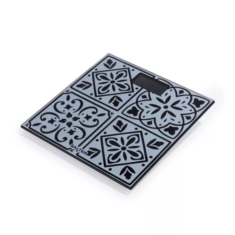 Salter SA00702TCFEU12 Tanger Tile báscula de cocina electrónica, 5 kg / 1 g, multicolor