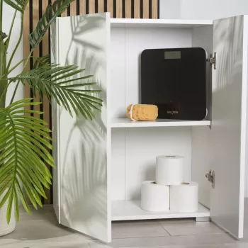 Salter SA00703BFEU12 báscula de baño sin pilas, negra