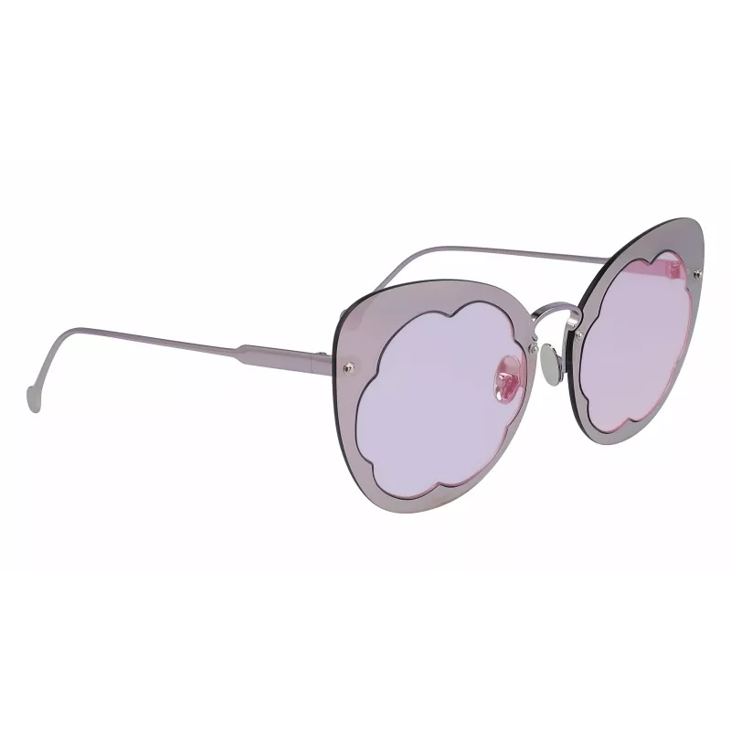 SALVATORE FERRAGAMO SF178SMAMF537 Gafas de sol mujer - montura de acetato, protección UV400, lentes de 63 mm