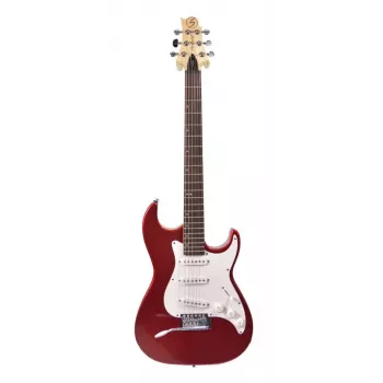 Samick MB-1 MR Guitarra eléctrica - Metallic Red