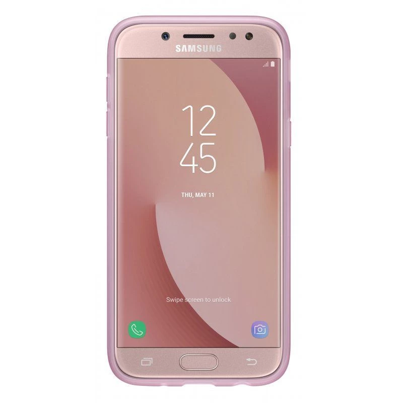 Samsung AJ330TPEG funda Jelly para Galaxy J3 (2017) rosa