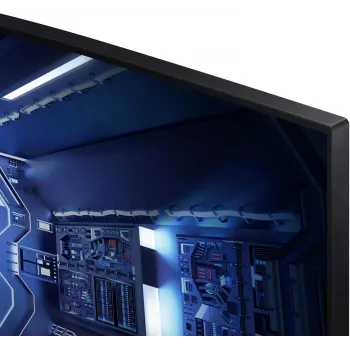 Samsung C34G55TWWP 34 pulgadas WQHD monitor curvo, 165Hz, 1ms, panel VA, AMD FreeSync Premium (reacondicionado)