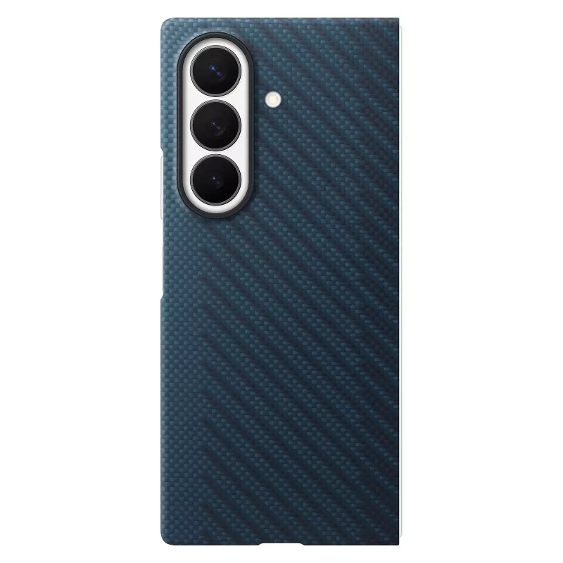 Samsung Carbon Magnet Case para Galaxy Fold 8 Ultra, azul marino