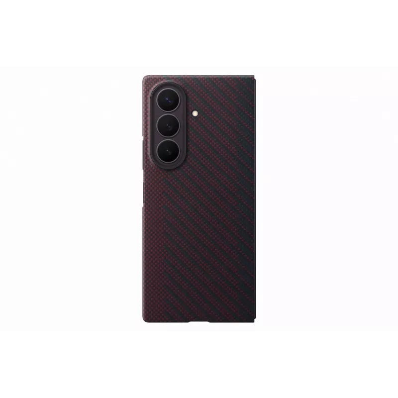 Samsung Carbon Magnet Case para Galaxy Z Fold 8 Ultra - Rojo (EF-KF976SREGWW)