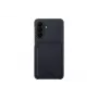 Samsung funda con ranura para tarjeta para Samsung Galaxy A27, negro