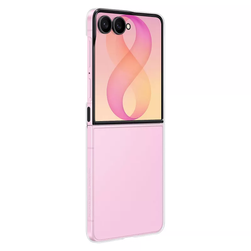 Samsung Funda transparente para Galaxy Z Flip8 - Transparente
