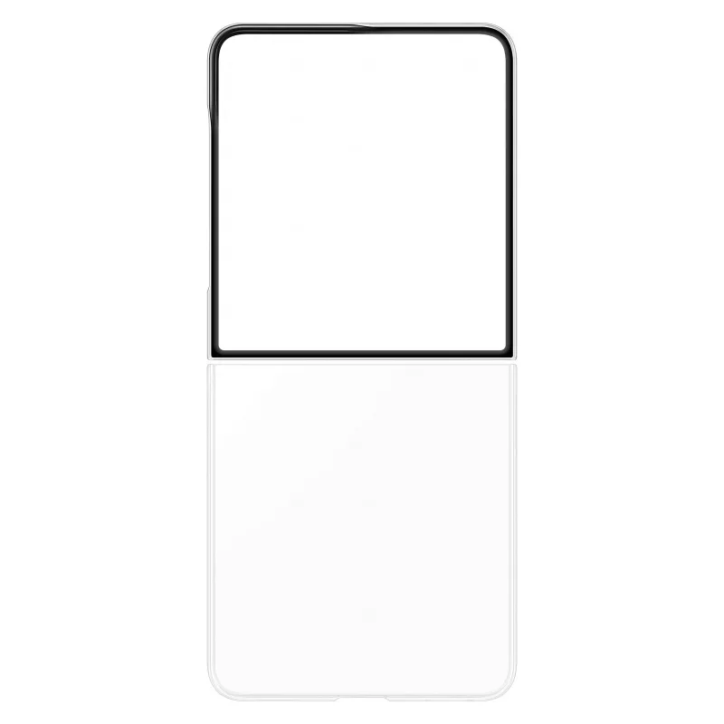 Samsung Funda transparente para Galaxy Z Flip8 - Transparente