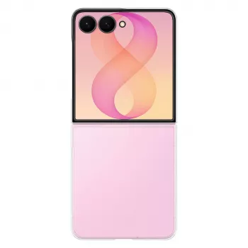 Samsung Funda transparente para Galaxy Z Flip8 - Transparente