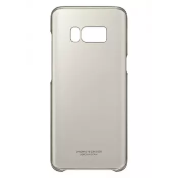 Samsung Clear Cover para Galaxy S8+ G955 Oro