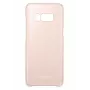 Samsung Clear Cover para Galaxy S8+ G955 Rosa