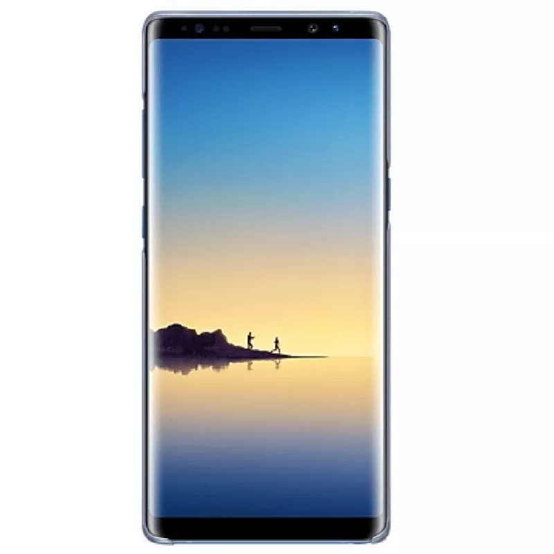 Samsung Funda transparente para N950 Note 8 azul