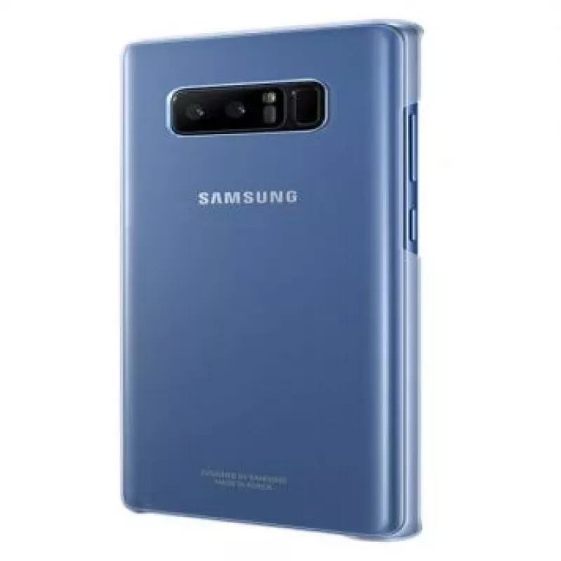 Samsung Funda transparente para N950 Note 8 azul
