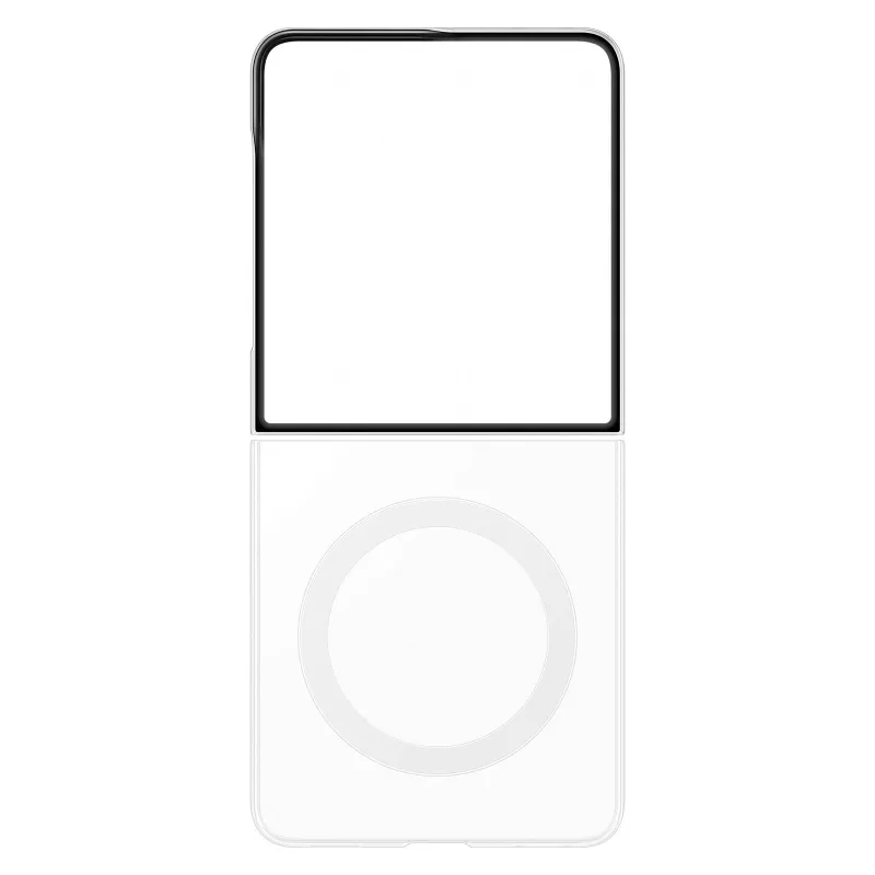 Samsung Clear Magnet Funda para Galaxy Z Flip8 Transparente