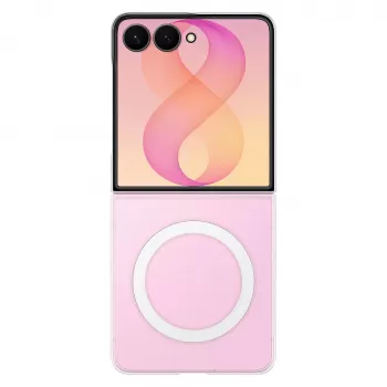 Samsung Clear Magnet Funda para Galaxy Z Flip8 Transparente