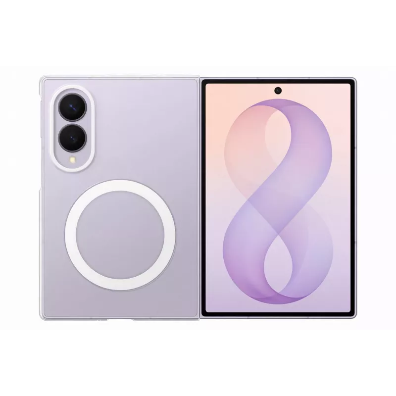 Samsung Funda Clear Magnet para Galaxy Z Fold8, Transparente