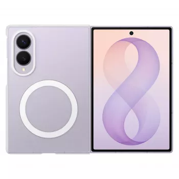 Samsung Funda Clear Magnet para Galaxy Z Fold8, Transparente